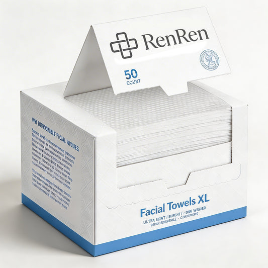 RenRen AnsiktsDuk - Dyra produkter, Smutsig handduk.